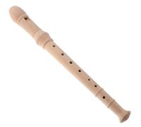 Kisangel Wooden Flute Recorder for Beginners Lightweight Wind Instrument for Khaki Color for School Practice and Music Education Exceptional Sound Quality