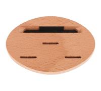 Kisangel Wooden Guitar Chord Wheel Base Sturdy Music Theory Circle Holder for Chord Progressions Desktop Accessory for Musicians and Guitarists