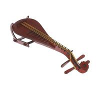 Kisangel Wooden Lute Puzzle Model Diy Educational Toy for Boy Girl Engaging Activity for Birthdays Christmas and Early Learning