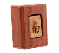 Kisangel Wooden Mahjong Wind Indicator Cultural Heritage Accessory for Chinese Mahjong Game Play Clear Directional Marker for Professional and Casual Players Sophisticated Design with