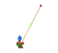 Kisangel Wooden Push Cart for Cute Animal Safe and Engaging Learning Aid for Active for Creative Play and Motor Skills Development