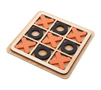 Kisangel Wooden Toe Board Game for Family Educational Montessori Enhancing Cognitive Skills Strategic Thinking and Critical Problem Solving Vibrant Design for Interaction