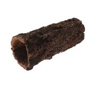 Kisangel Wooden Turtle Log Hideout Reptile Habitat Hideouts with Natural Simulation and Easy Maintenance for Aquarium and Terrarium Decor