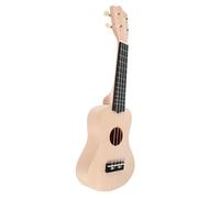 Kisangel Wooden Ukulele DIY Kit Self-assemble Musical Instrument for Adults and Blank Hand-paintable Ukulele Craft Kit with Material for Creative Expression and Artistic Painting