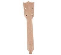 Kisangel Wooden Ukulele Neck Blank Concert Finger Plate DIY Instrument Accessory Durable Handwork Neck for Homemade Ukulele Learning and Parent Interaction