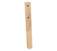 Kisangel Wooden Welding Mask Handle Grip for Welding Helmets Comfortable Face Mask Accessory for Cutting Grinding Easy Installation and Maintenance
