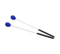 Kisangel Wool Hammer Percussion Sticks for Drummers Mallet Drum Sticks Musical Instrument Parts Wool Drumstick for Hand Drum Percussion Instrument Gadget