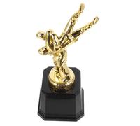 Kisangel Wrestling Trophy Model Award Decorative Trophy Decor for Sports Competitions Wrestling Champion Prize with Bright Color and Smooth Surface for Talent Shows and Party Games