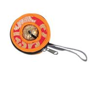 Kisangel Yoga Cymbal Bell Made of Fine Copper with Storage Bag, Producing and High Pitched Tone, for Mindfulness and Sound Healing Meditation Random Color