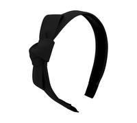 KISARG Headband Hair Accessory, Hair Clip, Stylish, Adult, Women's, Wide, Ribbon Included, Simple, Large, Painless, Plain, Black