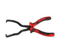 Kisbeibi Fuel Line Plier, Universal Fule Fliter Tool Pipe Clamp Pliers Wire Hose Grip Pliers, Quick Release Remove Fuel Line Plier for Petrol Clip Pipe, Fuel Pipes, Oil Pipes, Radiator(Red)