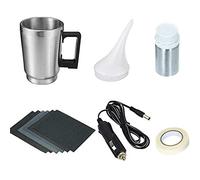 Kisbeibi Headlamp Restoration Kit, Headlight Cleaning Repairs Tool Atom izing Cup Care Headlight Lens Repair Tool Restoration Auto Restore Kit Clear (Restorer Kit)