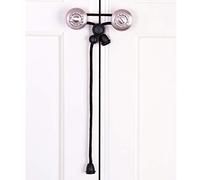 Kiscords Safety Cabinet Lock for Knobs 2 Pack Black