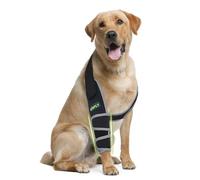KISFLY Dog Elbow Brace for Hygroma, Front Leg Elbow Support with Anti-Licking Design - Protects Against Calluses, Pressure Sores & Arthritis, Adjustable Fit, Right Leg