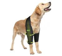 KISFLY Dog Elbow Brace Protector Pads Provides Elbow Support and Protection, Dog Elbow Dysplasia Brace for Elbow Hygroma, Arthritis, Elbow Calluses, Shoulder Dislocation Both Legs L
