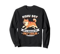 Kishu Inu Boy, Like A Regular Boy Only Cooler - Kishu Dog Sweatshirt
