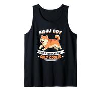 Kishu Inu Boy, Like A Regular Boy Only Cooler - Kishu Dog Tank Top