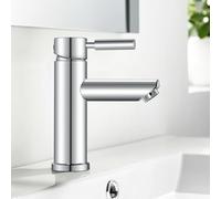 kisimixer Bathroom Sink Tap Chrome, Single Lever Basin Mixer tap