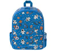 Kiskadees Kids Backpack | Boys Girls School Bag, Lightweight, Adjustable, Waterproof Backpack for Kids | Space Theme Kids Rucksack School Bag Age 4-7 Years Old, Reception, Year 1 2 3 Book Bag - Blue