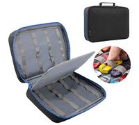 KISLANE Carrying Case for 48 Hot Wheels Cars, Kids Toy Cars Storage Case Hold 48 Hot Wheels Cars(Bag Only (Black)