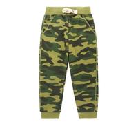 KISLOVE Boys Joggers School Trousers Elasticated Waist Tracksuit Bottom Kids Jog Jogging Sweatpants Activewear Pants for PE Lessons ArmyGreen, 8 Years