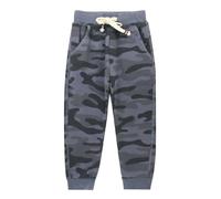 KISLOVE Boys Joggers School Trousers Elasticated Waist Tracksuit Bottom Kids Jog Jogging Sweatpants Activewear Pants for PE Lessons IronGrey, 8 Years