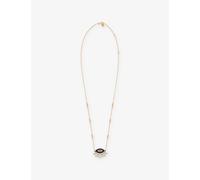 Kismet By Milka Womens Kismet By Milka 10th Eye Eternal Vision 0.22ct Diamond Pendant Necklace Yellow Gold 46cm