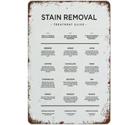 kisoyo Laundry Room Gallery Wall Laundry Symbols Laundry Care Guide Symbols Print Laundry Wall Decor Modern Laundry Art Funny Vintage Metal Tin Sign For Home Bathroom Garden Coffee 8x12 Inch