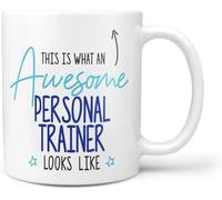 kisoyo This is What an Awesome Personal Trainer Looks Like Gift Present Christmas Birthday 11oz Ceramic Mug