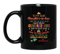kisoyo to Daughter in Law I Gave You My Amazing Son Thank You for Not Selling Him Funny Ceramic Coffee Mug - 11oz