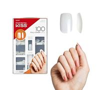 Kiss Full-cover Nails, Short And Square, 100 Ea