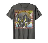 KISS - 1974 Hotter Than Hell T-Shirt, Men, Asphalt Grey, 5X-Large