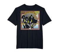 KISS - 1974 Hotter Than Hell T-Shirt, Men's Big and Tall, Black, 6X Tall