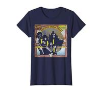 KISS - 1974 Hotter Than Hell T-Shirt, Women, Navy Blue, X-Large