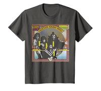 KISS - 1974 Hotter Than Hell T-Shirt, Youth, Asphalt Grey, 4T