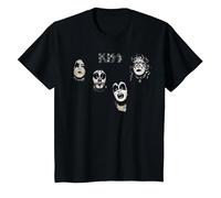 KISS - 1974 KISS T-Shirt, Youth, Black, Large