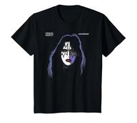 KISS - 1978 Ace Frehley T-Shirt, Youth, Black, Medium