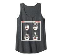 KISS - 1979 Dynasty Tank Top, Women, Dark Heather Grey, Medium