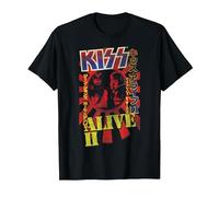 KISS - Alive II Bold T-Shirt, Men, Black, 6X-Large
