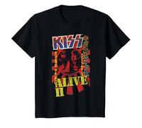 KISS - Alive II Bold T-Shirt, Youth, Black, 3T