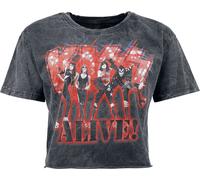 Kiss Alive T-Shirt anthracite 4XL