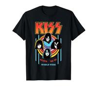 KISS - Alive Worldwide T-Shirt, Men, Black, Medium