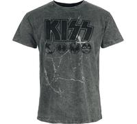 Kiss Band Icons T-Shirt grey XXL
