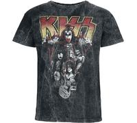 Kiss Band Photo T-Shirt anthracite XL