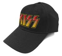 Kiss Black Baseball Cap Hat NEW