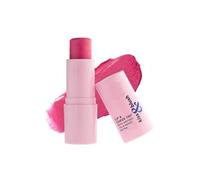 Kiss & Blush Lip, Cheek & Eye Tint - Flashy Pink | 3-in-1 Multipurpose Makeup with Avocado Oil & Mango Butter | Creamy, Blendable Formula for Lips, Cheeks & Eyes | 8.5gm