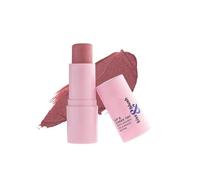 Kiss & Blush Lip, Cheek & Eye Tint - Roasted Berry | 3-in-1 Multipurpose Makeup with Avocado Oil & Mango Butter | Creamy, Blendable Tint for Lips, Cheeks & Eyes | 8.5gm