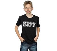Kiss Boys Vintage Logo T-Shirt Black 7-8 Years