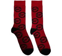 KISS Buzzsaw Band Logo Pattern Ankle Socks