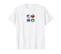 KISS - Cartoon Metallic Logo T-Shirt